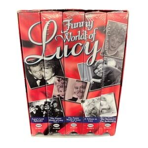The Funny‎ World Of Lucy 5 VHS Tapes
